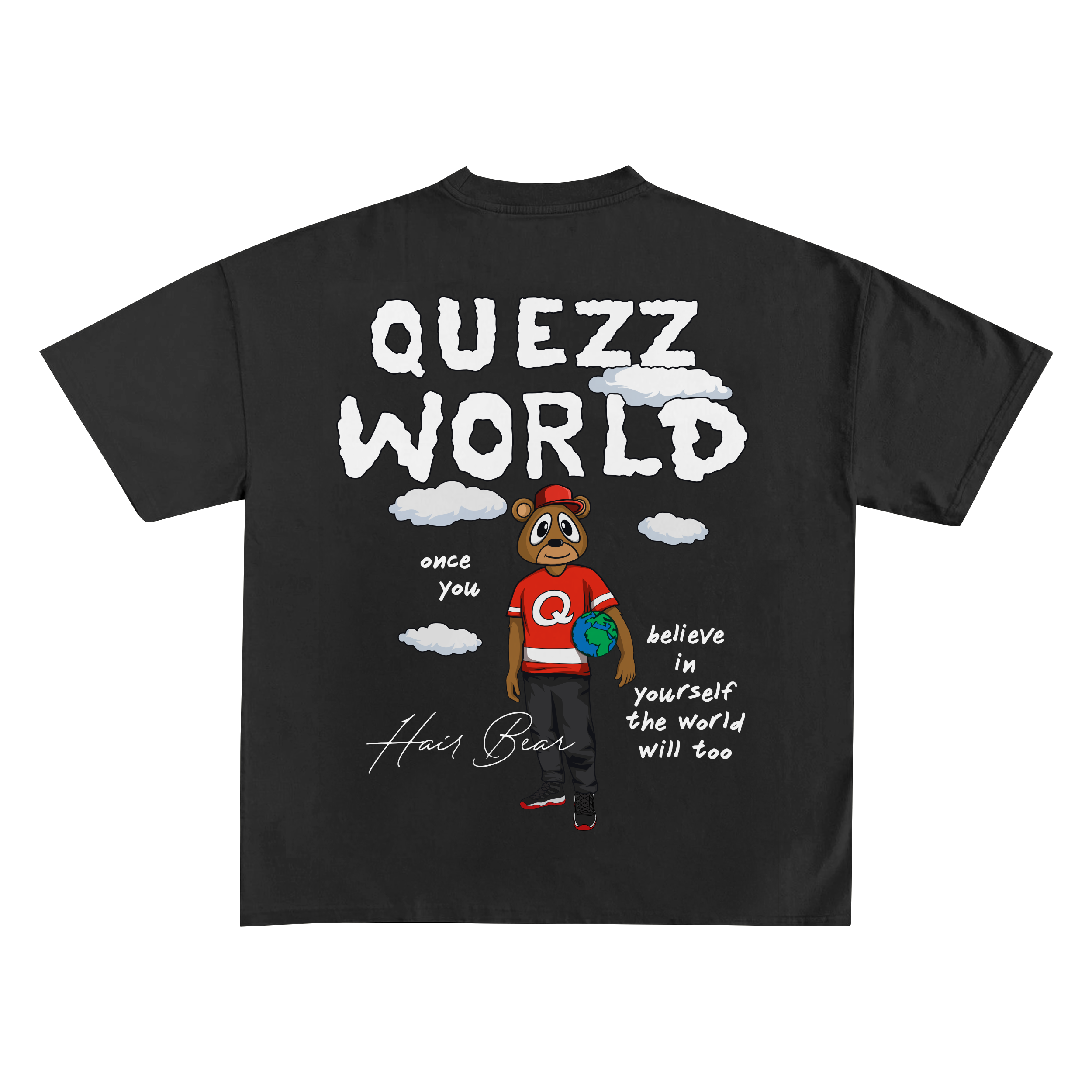 QuezzWorld Logo Shirt | Black