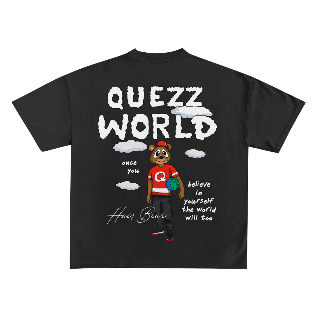 QuezzWorld Logo Shirt | Black