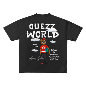 QuezzWorld Logo Shirt | Black