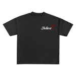 Believe In Yourself Rose Shirt | Black