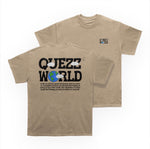 QuezzWorld Shirt | Tan/Black