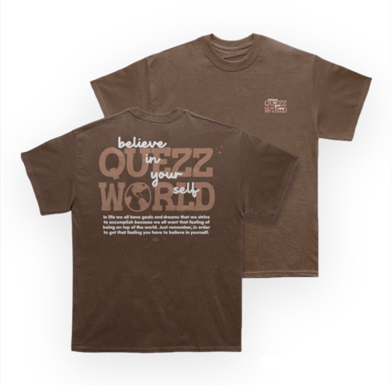 QuezzWorld Shirt | Brown/Brown