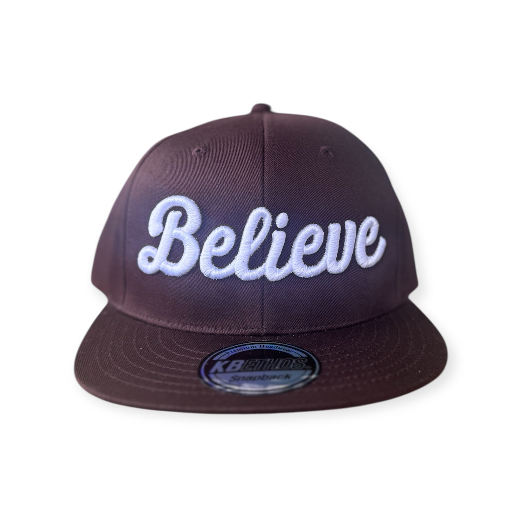 Believe Signature Snapback | Brown