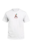 QuezzWorld Jump Man | White Shirt