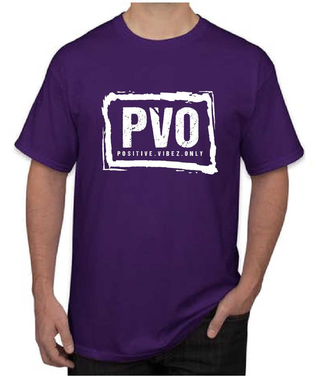 Positive Vibez Only "Grape" T-shirt