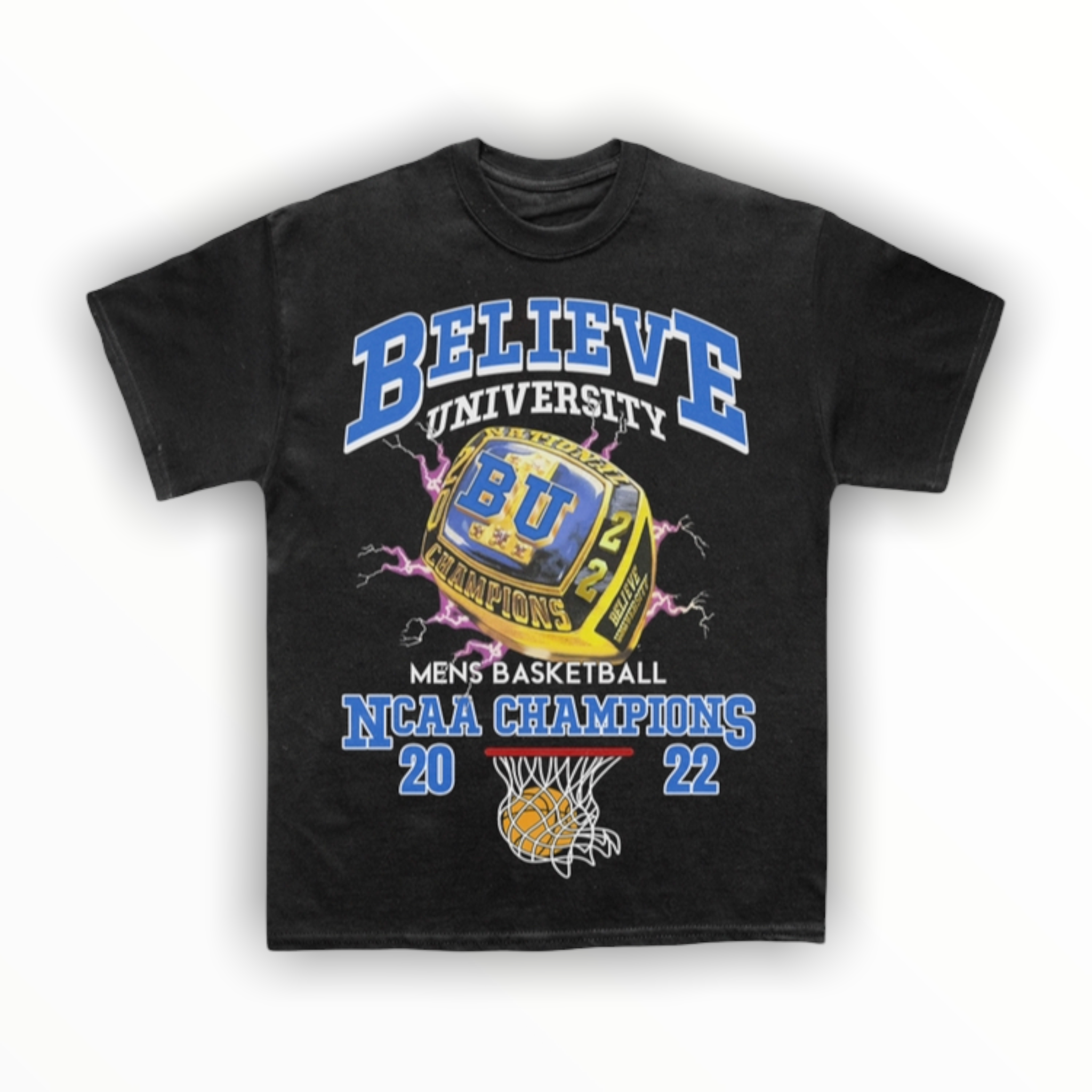 Believe University National Champion Shirt | Black