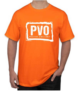 Positive Vibez Only "Orange" T-Shirt